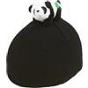 Genérico Copricasco Snowboard Panda Decorazione spessa per casco | Morbido per l'inverno, uomo, donna, bambino, ragazza, neve, sci, stagioni, freddo, attività all'aria aperta, attrezzatura da