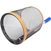 TOYANDONA Raccoglitore Palline da Ping Pong, Table Tennis Picker Leggero, Asta Telescopica in Metallo e Nylon, Rete Porta Palline Arancione, per Allenamento Ping Pong