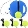 SOESFOUFU Tennis Rebound Trainer Net Tennis Ball Rebounder con Base Trainer Palline ad Alto Rimbalzo con Corda Plastico Allenamento di Rimbalzo per Principianti e Giocatori Avanzati e Uso