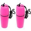 CALLARON 2 Pezzi Dry Box Contenitore in Plastica Rosa, Galleggiante, per Surf e Kayak, Barca e Snorkeling, Contenitore Tenuta Stagna per Spiaggia