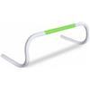 Harilla Ostacolo da Allenamento Bambini Ostacolo Agilità Barriera Coordinazione Esercizio con Base Stabile E Ritorno Elastico in PVC E Metallo Adatto a, Bianco, Verde, 20 Cm