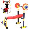 Generic Set di manubri regolabili per bambini, attrezzature per il fitness per bambini per esercizi indoor outdoor, regali sportivi per principianti
