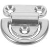 MAJORMENCH Boat Deck Hardware Van Pad Eye in Acciaio Inossidabile Argento, Ancoraggio per Kayak e RV con Precision Engineering
