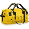 Generic Borsa Posteriore Impermeabile Bagaglio Borsa Sella Borsone Struttura in PVC con Cinghie di Compressione Laterali E Chiusura Ampia Trasporto a Spalla O, Array, Verde Militare, 80L