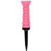 predolo Golf Tee con Cappuccio Flessibile Golf T Supporto Pallina Supporto Montaggio Semplice Penetra Nel Tee Box Riduce Attrito Plastica E Gomma Uso Ripetuto, Rosa