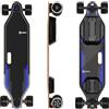 Askate Skateboard elettrico A1 con telecomando, suonata fino a 24 km, 8 strati di acero canadese, rottura fluida, adatto per principianti più giovani