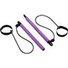 Générique Pilates Bars Kit, Elastic Fusion Bars, Varie applicazioni, Lightweight | Multifunzionale, facile installazione, portatile fitness forniture per scultura, yoga, pilates, stretching