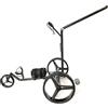 MasterCaddy Plus Carbon Remote - Carrello Golf Elettrico con Telecomando in Carbonio 3K, Motore 400W, Batteria Litio 24V 10Ah 20km, 12 km/h, Freno in Discesa, Accessori Inclusi