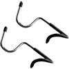 VALICLUD Tent Lamp Hanger da Campeggio in Acciaio e Gomma, 2 Pezzi, Antiscivolo, per Tenda e Pesca all'Aperto