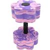 Baoblaze Manubrio Galleggiante per Bambini Manubrio Acqua Pesi Schiuma Bilanciere Piscina Attrezzo Nuoto Schiuma Design Sagomato Decorativo Superficie, Viola, Rosa