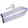 Sorandy Rete da Pong Portatile con Staffe Metalliche Resistenti per Sport Indoor e Outdoor, Blu, Facile da Installare, 128 G (Blue)