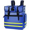 TISHITA Zaino Borsa Tubi Porta Manichette Impermeabile Custodia Robusta Resistente Allo Strappo Struttura Stabilizzata con Inserti Metallici Adatto a Squadre, Array, Blu