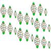 DIYEAH 21 Pezzi Accessori Carpfishing in Metallo Molla per Esche, Mantiene Esca Fresca e Previene Dispersione Set per Pesca Feeder e Spinning