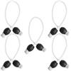 Limtula 5 Fasce Elastiche Professionali, Struttura in Nylon per attacchi per Fucili e Accessori da Campeggio all ' Aperto Fascia per Attrezzatura da Pesca in Acqua salata