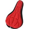 Ronyme Seat Cover Coprisella Bici Imbottito Coprisella Bicicletta Coprisella Mountain Bike Fodera Sella Imbottitura in Spugna per Comfort Sulle Lunghe, Rosso