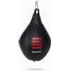 BOOMFIT Saco de Boxeo Black, Sacco da Boxe Speed Ball (Pera) Edition Unisex-Adulto, One Size