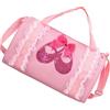 Toyvian Borsone Danza Bimba Rosa in Oxford Cloth Chiusura Zip