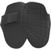 Marchfunny Protezioni per palmo in silicone per allenamento calisthenics su barre orizzontali e verticali, con finitura liscia e spessore bilanciato per mobilità (nero)