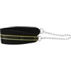 AKOOSY Cintura per Sollevamento Pesi Nera in Eva e Webbing, Resistente e Traspirante, Cintura Fitness Heavy Duty per Allenamento a Casa e Sollevamento Pesi