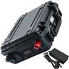 WSDAV Batteria per propulsore da 12 Volt, Batteria al Litio da 12 V | Pacco batteria al litio da 12V 60AH 80AH 100AH 120AH, batteria di ricambio, con maniglia, guscio in ABS