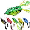 senvenelec Esca Ray Frog Topwater Rana Manovella 3D Occhio e Gancio - 5 Pezzi