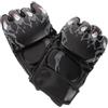 jojofuny Guanti da Boxe Mezze Dita, Guanti da Kickboxing, in Pu ed Eva, Antiscivolo, Facili da Indossare e Togliere, per Uomini, Fitness e Mma