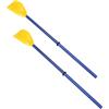 Ciieeo Pagaia da Kayak in Plastica Pp Resistente e Regolabile, Coppia di Remi per Canoa Superficie Liscia per Sport e Canottaggio Blu