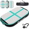 FBSPORT Air Tumbling Track Ginnastica Artistica 20cm di altezza Tappetino da Ginnastica Gonfiabile, 60cm Air Tumbling Tappetino Tappeto Ginnastica Artistica da casa con Pompa per All'aperto, Yoga