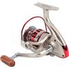 Changor Ruota da Pesca Interamente in Metallo Mulinello da Spinning Dal Design Leggero e Durevole per Pescatori All'aperto Realizzato in Metallo e Legno Massello (DF6000)