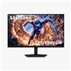 Samsung Monitor Gaming Odyssey G8 (S32HG802ES), Flat, 32'', 6144x3456 (6K), HDR10+ Gaming, Fast IPS, 165Hz (330Hz in 3K), 1ms (GtG), Compatibilità G-Sync, HDMI, Display Port, USB, Ingresso Audio