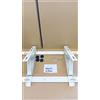 INOXKLIMA SRL STAFFA A TETTO PER UNITA' ESTERNA CLIMATIZZATORE MISURA PIEDE 450MM - SPALLA 500 - INCLINAZIONE DA 15°A 30° - PORTATA 90KG