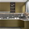 YENHOME Pellicola Adesiva per Mobili Cucina Dorata Bronzo 60x300cm Carta da Parati Autoadesiva per Camera Da Letto Metallico Oro Lucido Carta Mobili Rivestimento Adesivo Vinile per Vetrina Armadio