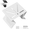 Zaxiva Supporto metallo per angolare Compatibile con Eufy Security SoloCam S340, Supporto Angolo Antiruggine per Telecamera di Sorveglianza CCTV, Staffa Angolare di montaggio per interni ed esterni