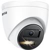 ANNKE Telecamera IP PoE 12MP per Esterni, Telecamera da Esterno con Rilevamento di Persone e Veicoli, Visione Notturna a Colori fino a 30m, H.265+, IP67, Videosorveglianza 24/7, Slot per Scheda SD