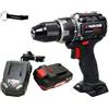 HEADNMORE PABSP 20 - Trapano avvitatore a batteria da 20 V, batteria inclusa 2 Ah + portachiavi