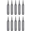 QUARKZMAN 10pz Punte Cacciavite Torx T3 5/32 Esagonale 28mm Lunghezza Stelo aimanté Testa a Stella a 6 Punti Punte Esagonali in Acciaio S2 per Cacciaviti Elettrici Manuali Riparazioni
