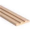 Haak Desiwa - Set di 6 listelli in rovere naturale, 10,7 x 252 cm