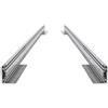 BRASOM Ladegeleiders BRASOM Guide per cassetti con montaggio a pavimento - Guide per cassetti da 400 mm, 250 kg, 35,6 cm, sistema di guide per cassetti heavy duty, cuscinetti a sfera, sinistra e destra