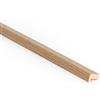 Haak Desiwa - Set di 3 listelli di copertura in rovere naturale, 23 x 252 cm, effetto legno MDF