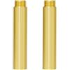 Dagran 2 Pezzi 1/2 Prolunga per Rubinetto in Ottone, 100mm Raccordo Prolunga | Raccordo Prolunga Filettatura in Ottone per Cucina Bagno Acqua Potabile e Riscaldamento