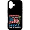Veteran Shirts Military Veterans Apparel Custodia per iPhone 17 Guerriero Onore i Morti Guarisci il veterano degli Stati Uniti ferito