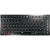 CHERRY KW X ULP 2.0 MINI, tastiera meccanica compatta ultra piatta, layout USA (QWERTY), per Windows e Mac, funzione multi-dispositivo per fino a 4 dispositivi, nero