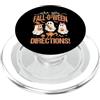 Fall-O-Ween Fun Designs Sei Fall-O-Ween Indicazioni Cute Ghosts PopSockets PopGrip per MagSafe