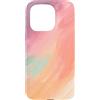 generic Custodia per iPhone 15 Pro Estetica morbida astratta a spirale pastello