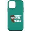 Aharon's Stuff Custodia per iPhone 12 mini Resistere Orso Con Parole Foxtrot Delta Tango Save Our Parks