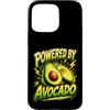 Novelty Avocado Merch Meme Tees & Stuff Custodia per iPhone 15 Pro Max Funny Powered By Avocado Saying Humor Joke Gag
