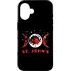 St John's Canada Flag Tees Custodia per iPhone 16 Bandiera del Canada di San Giovanni