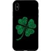 st patricks day shamrock st.-patrick's d Custodia per iPhone XS Max San Patrizio trifoglio divertente giorno di San Patrizio Irlanda