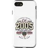 Founding Year Co. Custodia per iPhone SE (2020) / 7/8 Fondata nel 2005 originale dal 2005 Anno di nascita invecchiato vintage