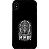 Norse Myth Mimir Memory Lore Rune Custodia per iPhone XS Max Mimir Well Of Memory Guardiano della saggezza delle rune norrene